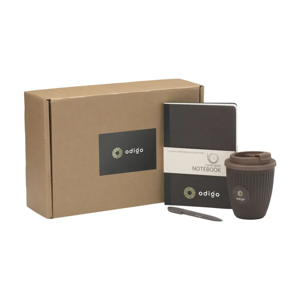 Mug, carnet et stylo